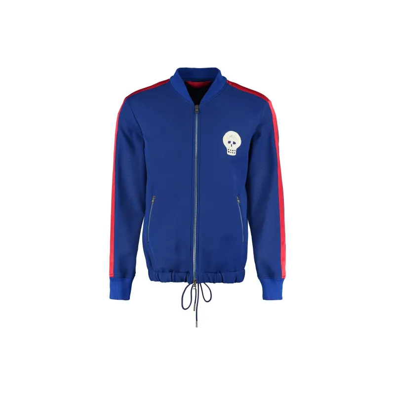 Alexander McQueen Skull Patch Zipped Jacket-0