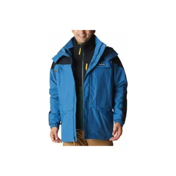 Columbia Windbreaker Jackets Men Dark Blue