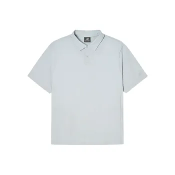 New Balance FROZENSTANDARD FIT Polo Shirt Men's 16 Light Gray