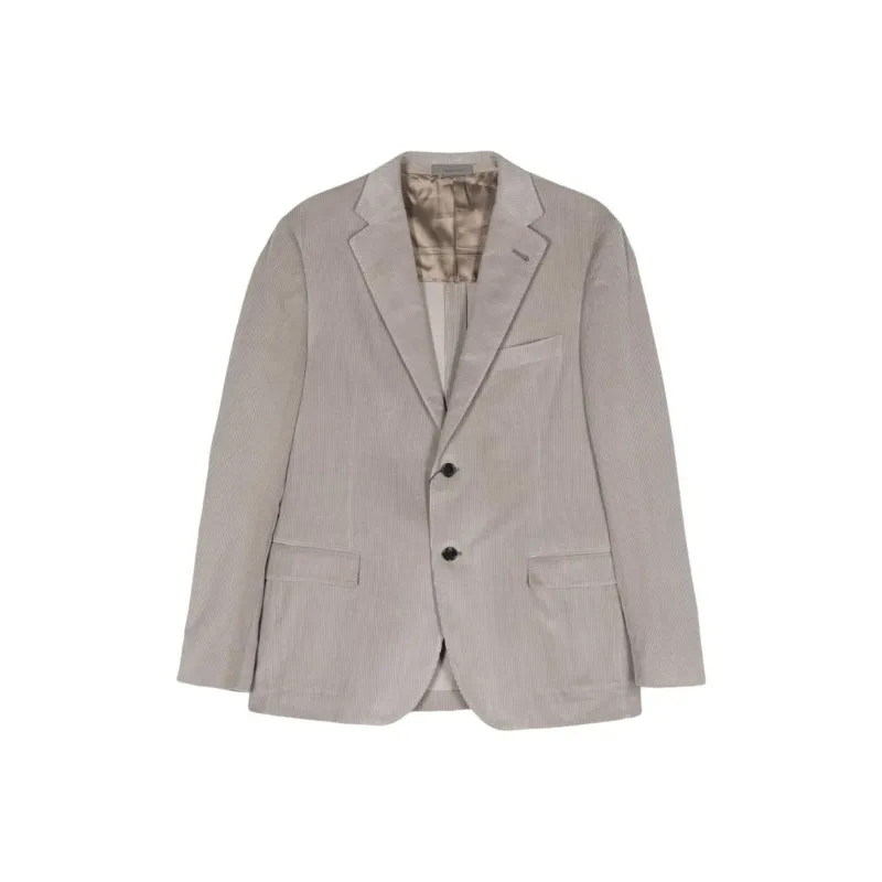 Corneliani Single breasted Corduroy Blazer-0
