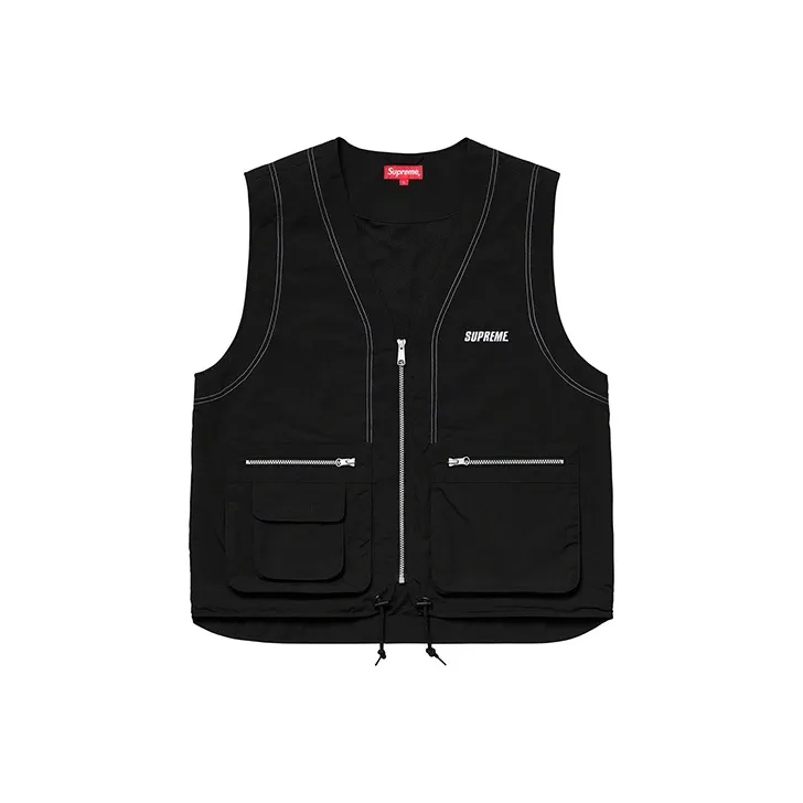 Supreme Nylon Cargo Vest-0
