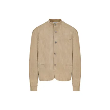 GALLIANO LANDOR Jackets Coats Unisex Champagne Gold