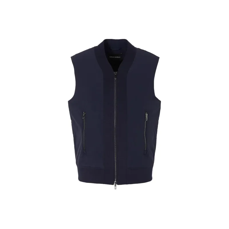 EMPORIO ARMANI Vests Men Marine Blue-0