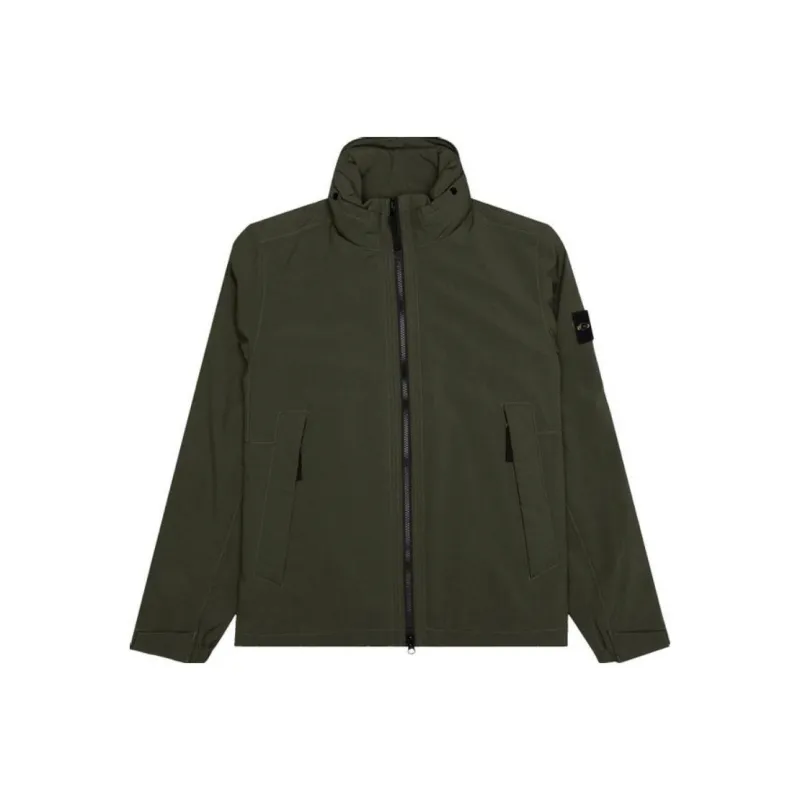 STONE ISLAND Jackets & Coats Men's Green-0