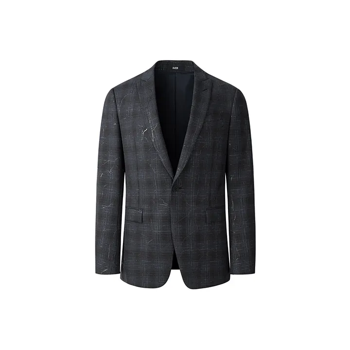 RARE Business Suits Men Steel Blue-0