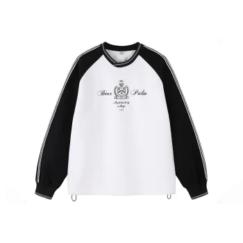 MATCHA STORY College Series Sweatshirt Unisex White