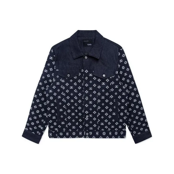 GXG Jackets Men Deep Navy Blue-0