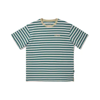 LiNing T Shirt Unisex Standard White/Dark Green/Velvet Brown