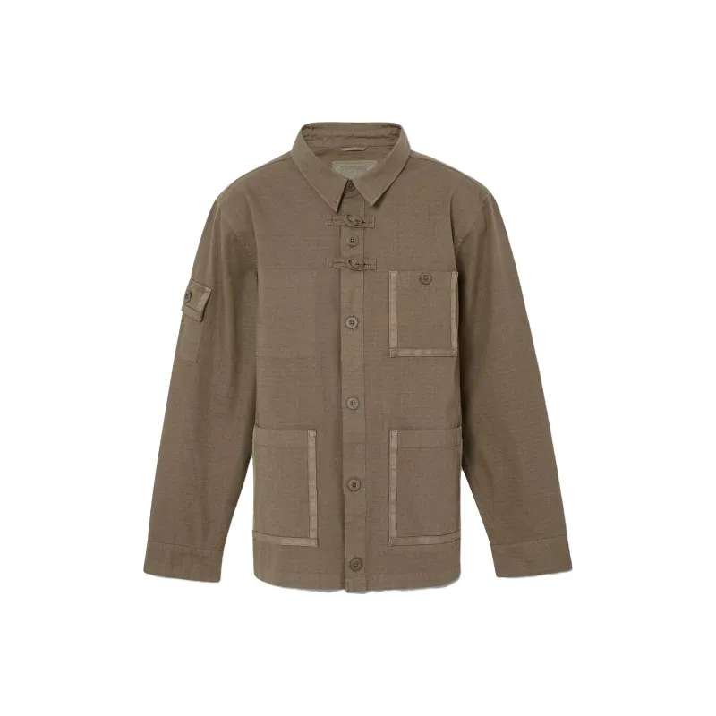 Clot X Timberland Jackets Unisex Brown-0