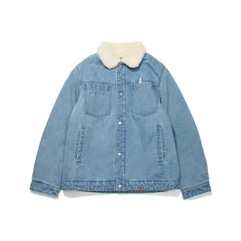 LiNing Rijin Doujin Collection Denim Jacket Men's Blue