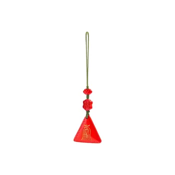 TIANTAISHAN Reconstructed Cinnabar Ornaments Unisex