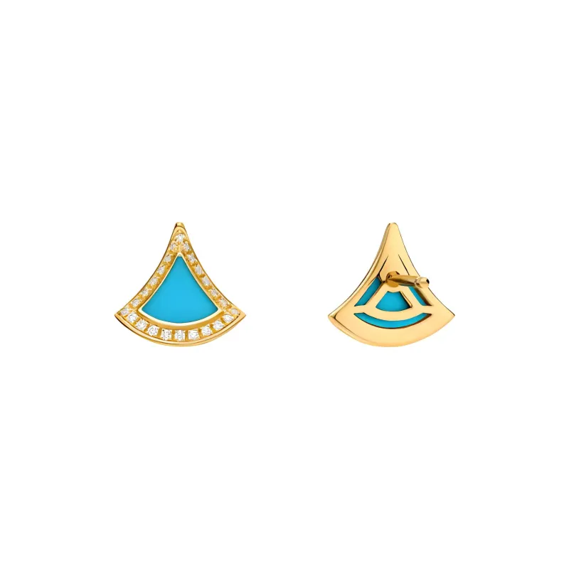 BVLGARI 18K Gold Earrings Women's Gold-2