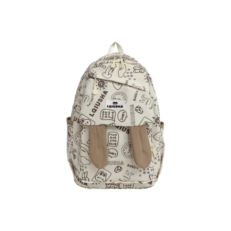 KAMLUI Nylon Backpack Unisex Multicolor-17