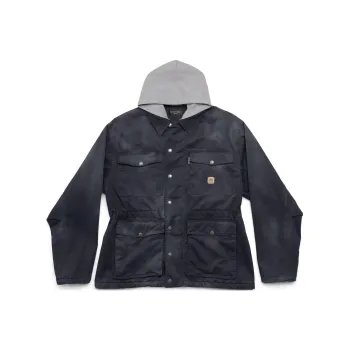 Balenciaga Double Layered Workwear Parka