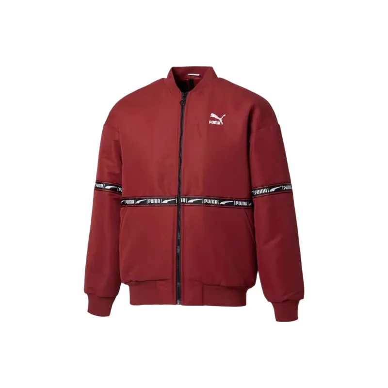 PUMA Puffer Jackets Men Red-0