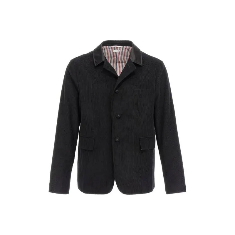 THOM BROWNE· Jackets & Coats Men's Black-0