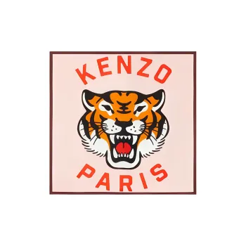 KENZO Lucky Tiger Silk Scarf