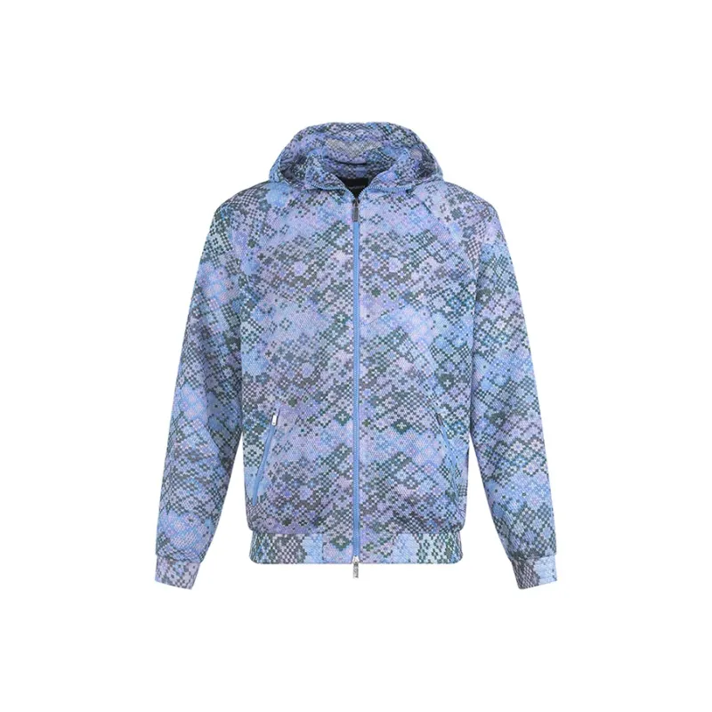 EMPORIO ARMANI FW22 Jackets Coats Men's Turquoise-0