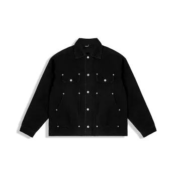 BD.POWER UP+ Denim Jackets Unisex Black