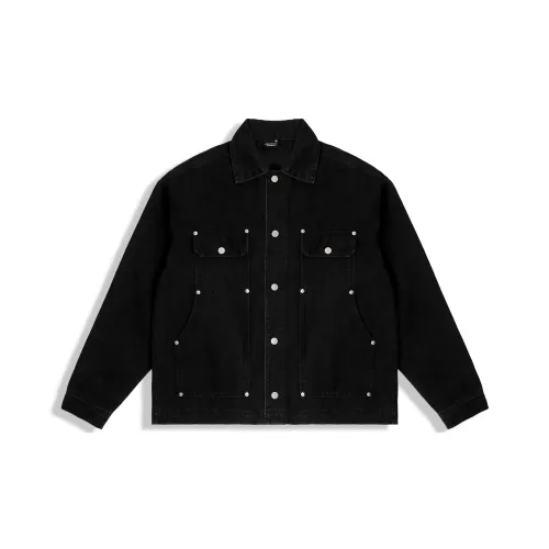 BD.POWER UP+ Denim Jackets Unisex Black