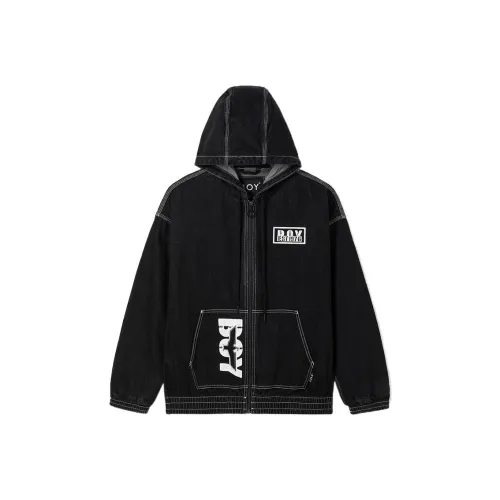Boy London Denim Jackets Unisex Black