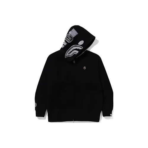 A BATHING APE One Point Ape Head Shark Relaxed Fit Full Zip Hoodie