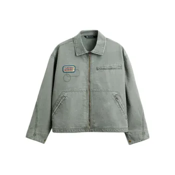 ZARA Jackets & Coats Men's Gray