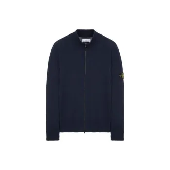 STONE ISLAND Compass motif Zip up Cardigan