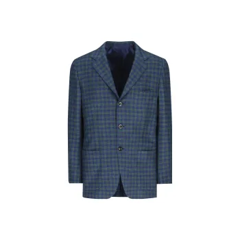 KITON Business Suits Men Blue