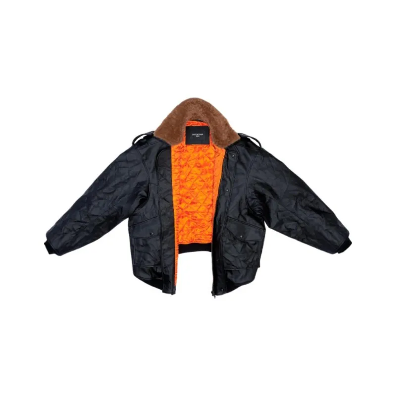 Balenciaga Worn Out Bomber-0