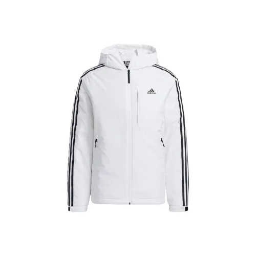 Adidas 3 Stripes Down Jacket Winter Men's White