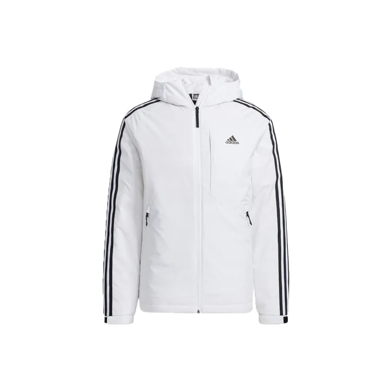 Adidas 3 Stripes Down Jacket Winter Men's White-0