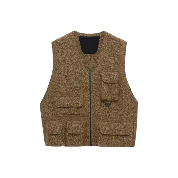 NANS STUDIO Vests Men