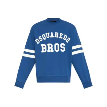 DSQUARED 2 Wash Football Fit Long Sleeved T Shirt