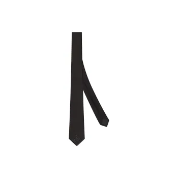 FENDI Silk, Polyamide, Polyester Ties Men's Black