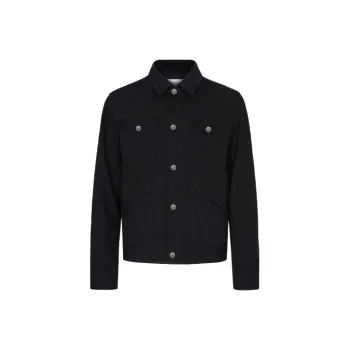 Givenchy Denim Jackets Men Black