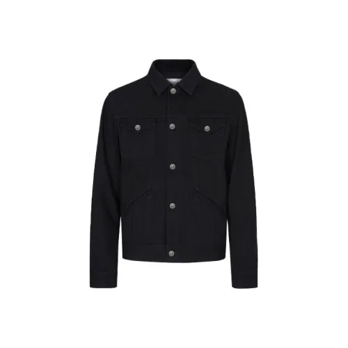Givenchy Denim Jackets Men Black