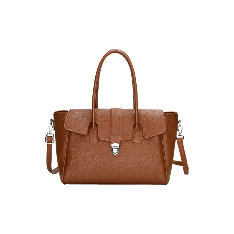 GATOER PU Tote Shoulder Bag, Crossbody Bag, Handbag Regular Women's Ecru/Black/Light Brown/Khaki-9