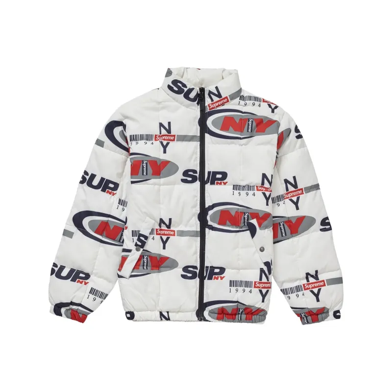 Supreme Ny Reversible Puffy Jacket-0