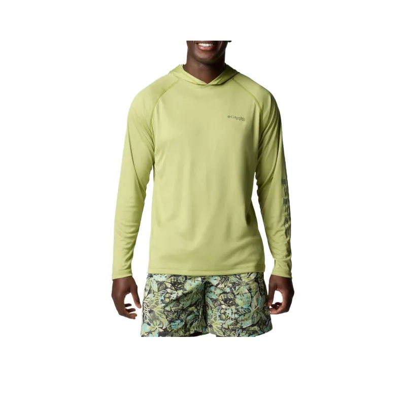 Columbia PFG Terminal Tackle Sweatshirt Men's Green-0
