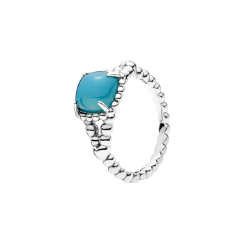 Pandora Zircon Rings Women's Silver