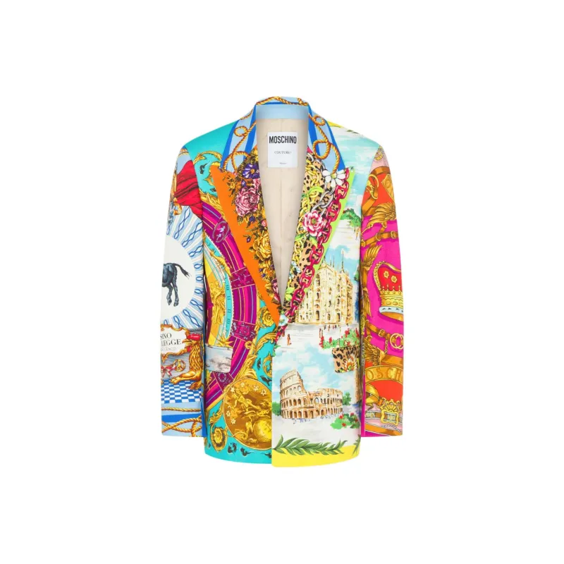 MOSCHINO Business Suit Men's Multicolor-0