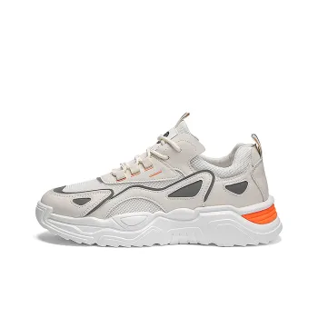 Yi Jiabao Slip Resistant Cushioning Low Top Chunky Sneakers Men's