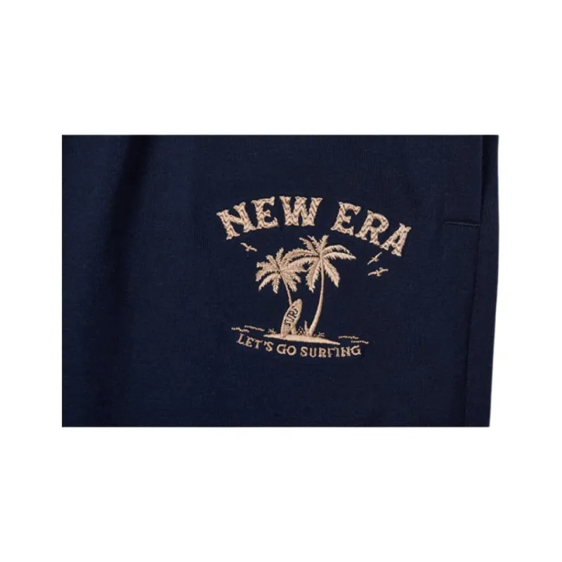 New Era Casual Shorts Unisex Navy Blue-2