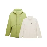 [Combination Men's]Club Moss Green Windbreaker Jacket+Ivory Inner Lining (Women's Suggestion: Size Down 2)