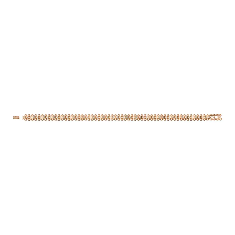 CARTIER Rose Gold With Diamond Necklaces Unisex-0