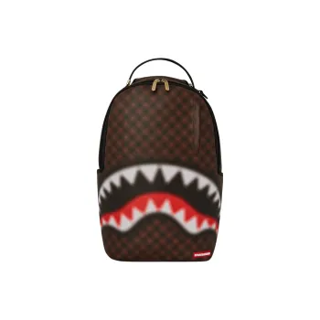 SPRAYGROUND Artificial Leather Backpack Unisex Brown