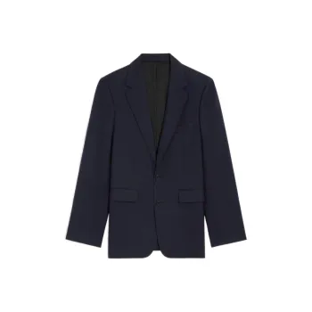 CELINE FW22 Business Suits Coats Men's Navy Blue