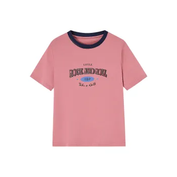 【dme】 T Shirt Women's Pastel Pink