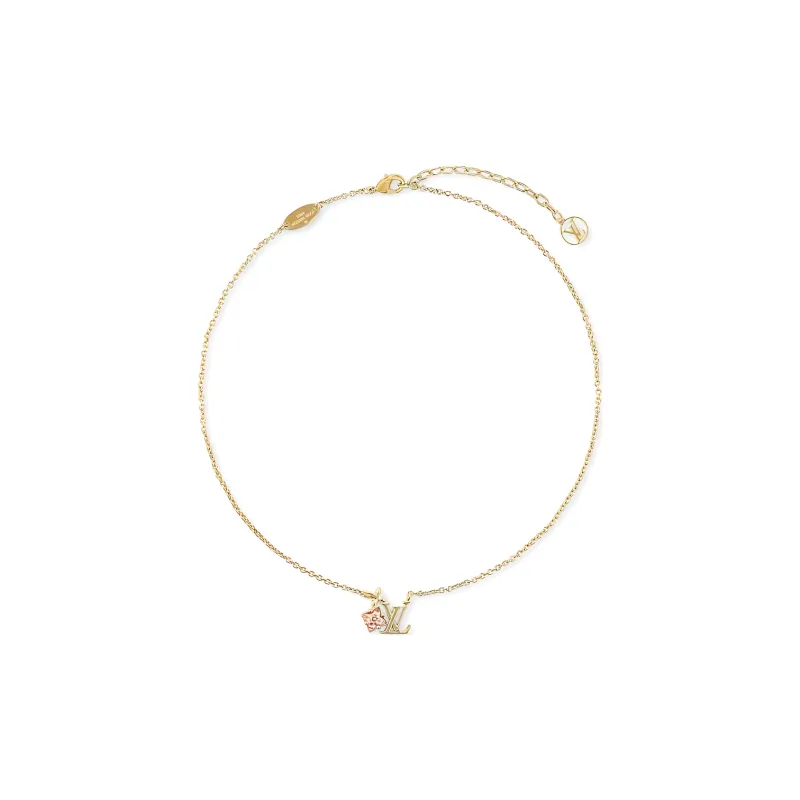 LOUIS VUITTON Brass Necklaces Women's Gold/Silver-1